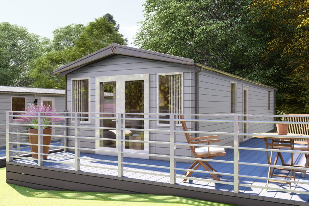 Brand New 2026 Victory Silverwood Static Caravan Holiday Home - 35ft x 12ft - 2 bedroom - for sale at Palins Holiday Park in Towyn North Wales