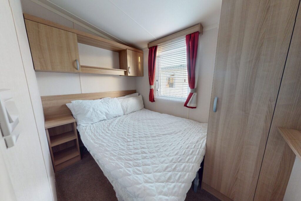2015 Swift Loire Static Caravan Holiday Home - 35ft x 12ft - 3 bedroom - for sale at Palins Holiday Park - Bedroom One